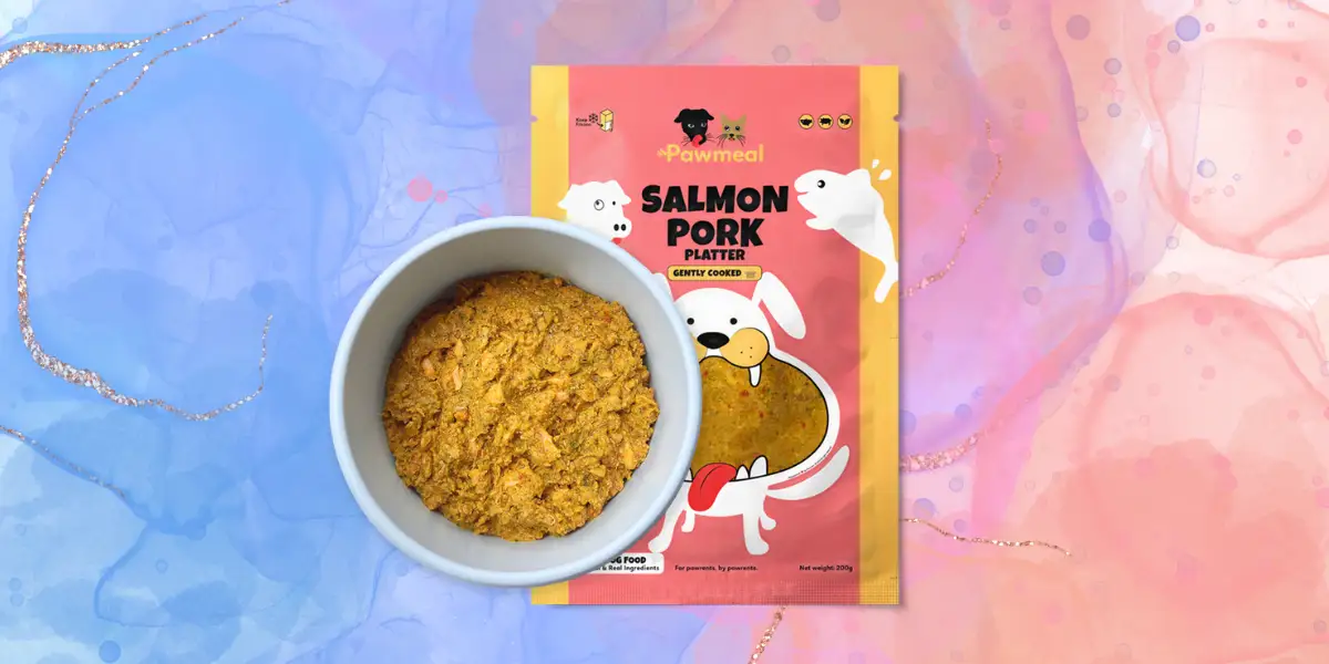 Shop Pawmeal Salmon Pork Platter