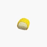 Pawmeal Loofah Baseball Toy Yellow
