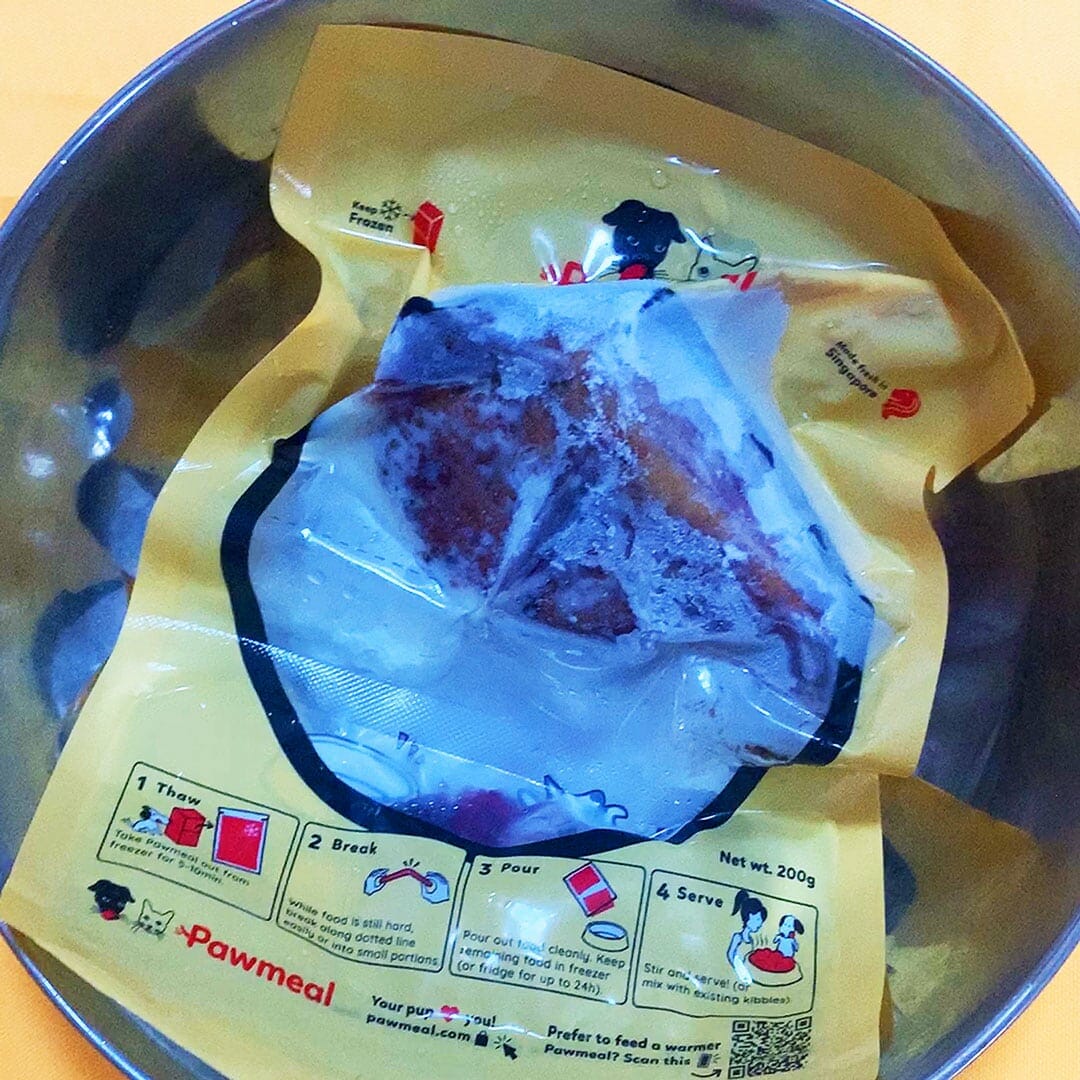 Pawmeal Roasted Duck Breast with Pumpkin Puree Step 1