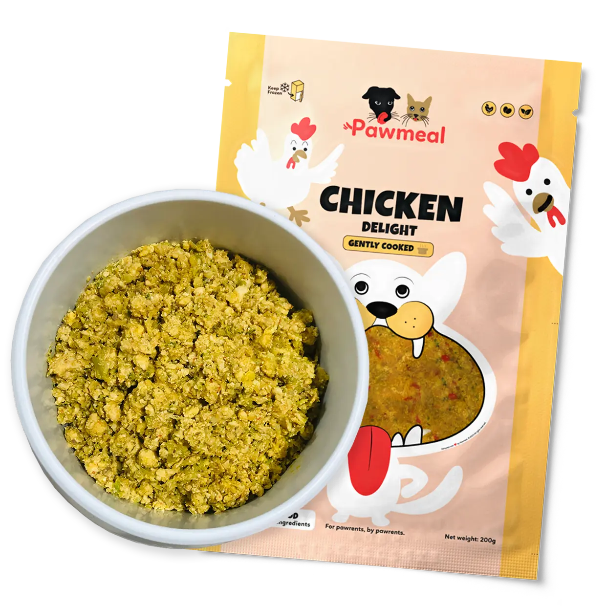 Pawmeal Chicken Delight for Picky Dogs