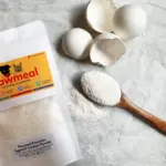 Premium White Egg Shell Calcium Powder