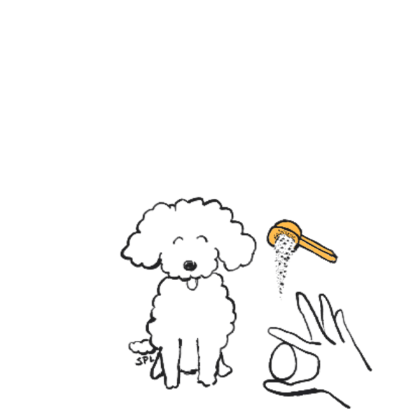 Pawmeal Premium White Eggshell Powder